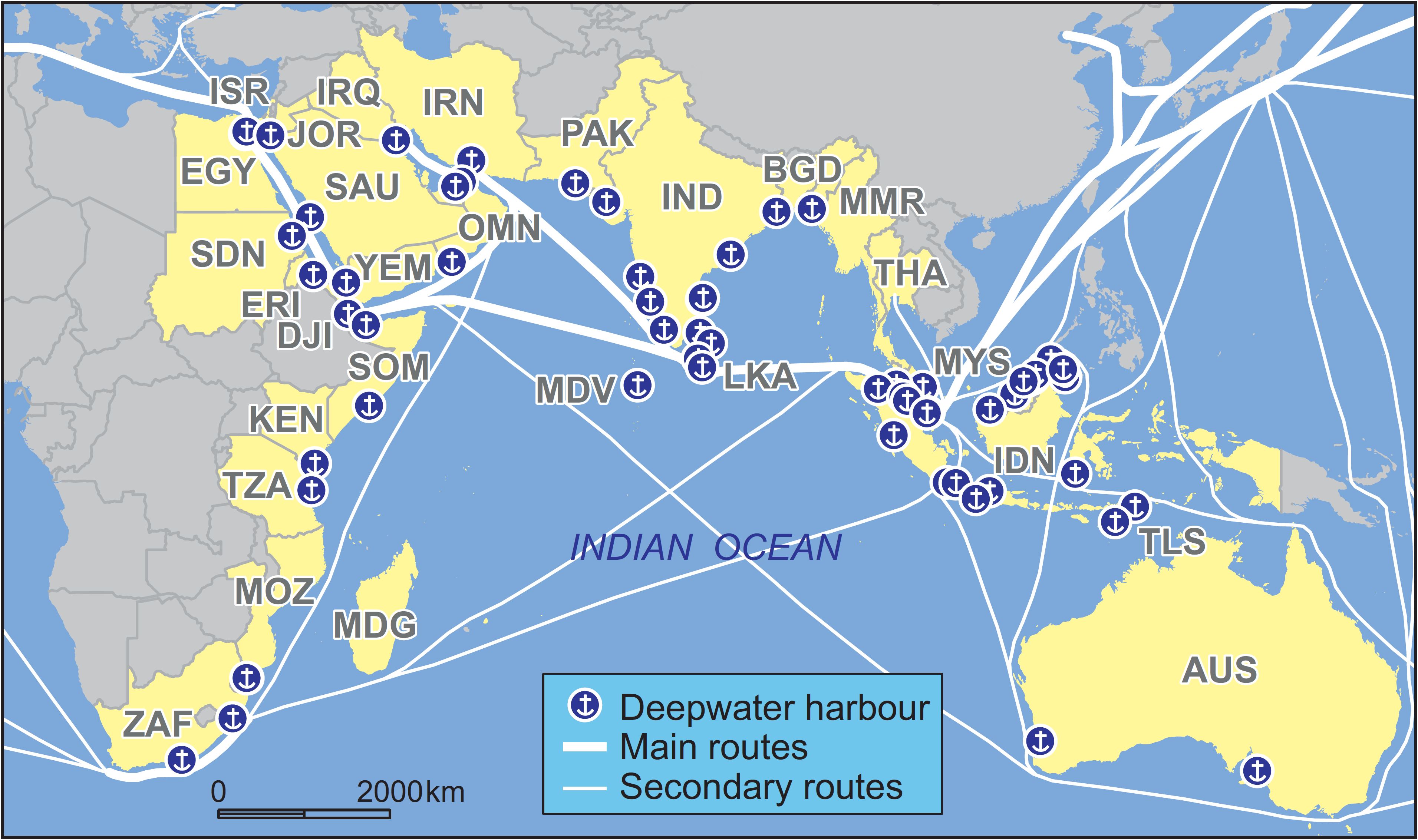 International Shipping Route Map From Black Sea 3